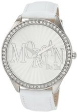 Morgan M1089W Over-Sized Case White Crystallized Bezel