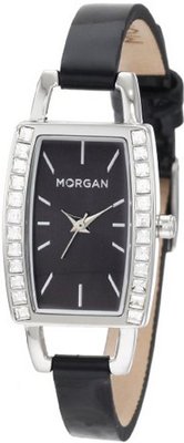 Morgan M1097B Classic Crystallized Case Silver-Tone