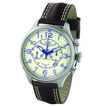 Moscow Classic Aeronavigator 3133/01851098 Mechanical Chronograph for Him Made in Russia