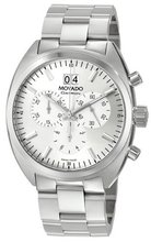 Movado 0606477 Datron Quartz Chronograph Stainless-Steel Silver Dial