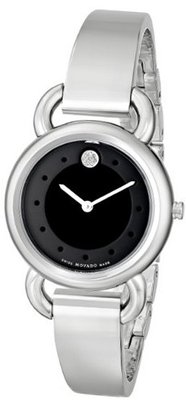 Movado 0606509 Linio Stainless Steel Dave Diamond Dot