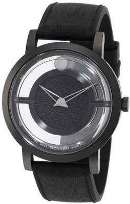 Movado 0606568 Translucent Musuem Black PVD case w/ Black Rubber Dial