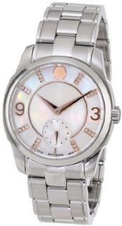 Movado 0606619 Movado Lx White Mother-Of-Pearl Dial