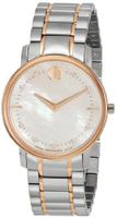 Movado 0606692 Movado TC Two-Tone Stainless Steel Case and Bracelet Mother-Of-Pearl Dial Diamond Accents
