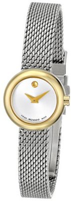 Movado 0606779 "Dot" Gold-Plated Dress
