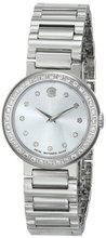 Movado 0606793 Concerto Analog Display Swiss Quartz Silver