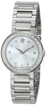 Movado 0606793 Concerto Analog Display Swiss Quartz Silver