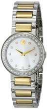 Movado 0606794 Concerto Analog Display Swiss Quartz Two Tone