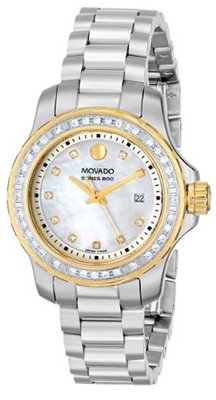 Movado 2600121 "Series 800" Stainless Steel Diamond