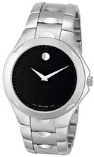 Movado 606378 Luno Sport Stainless-Steel Black Round Dial Bracelet