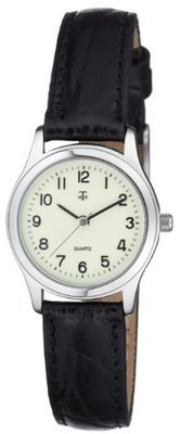 MTS Ladies Glow-In-The-Dark Dial Stainless Steel Basic Line Nr. 7565.7917