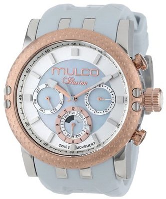 MULCO MW3-11169-013 Lincoln Illusion Chronograph Analog Swiss Movement