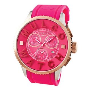MULCO Pink Chronograph M 3D Collection MW3-10302-083