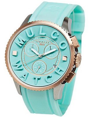 Mulco Post MW3-10302-073 Light Blue Silicone Strap