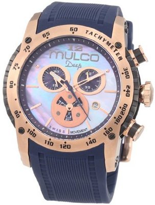 Mulco Unisex MW1-29878-046 Deep Scale Chronograph Swiss Movement