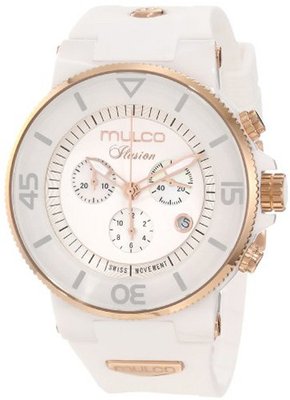 Mulco Unisex MW3-11009-013 Ilusion Ceramic Chronograph Swiss Movement