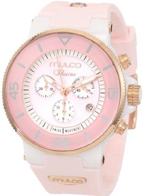 Mulco Unisex MW3-11009-083 Ilusion Ceramic Chronograph Swiss Movement