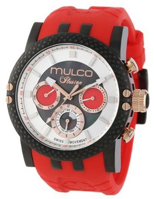 MULCO Unisex MW3-11169-065 Lincoln Illusion Chronograph Analog Swiss Movement
