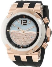 Mulco Unisex MW5-1621-023 Bluemarine Glass Chronograph Swiss Movement