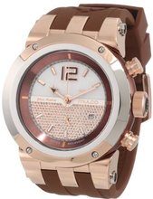 Mulco Unisex MW5-1621-033 Blue Marine Glass Chronograph Swiss Movement