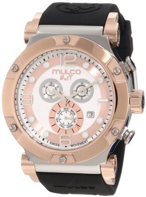 Mulco Unisex MW5-1623-021 Nuit Track Chronograph Swiss Movement