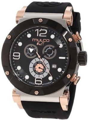 Mulco Unisex MW5-1623-025 Nuit Track Chronograph Swiss Movement