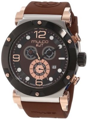 Mulco Unisex MW5-1623-035 Nuit Track Chronograph Swiss Movement