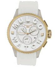 MULCO white Chronograph M 3D Collection MW3-10302-012