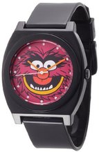 Muppets MU1003 Animal Dial Black Plastic Strap