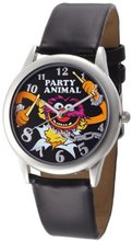 Muppets MU1007 Animal Black Dial Black Strap
