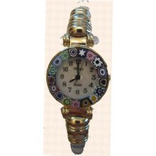 CA D'ORO Murano Millefiori Bangle - Clear Bracelet