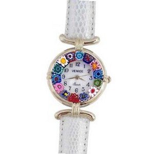 Venezia Millefiori - Gray Band & Silver 