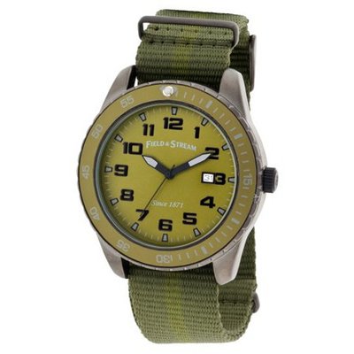 Field And Stream Green Sports Analog Sharp Wrist