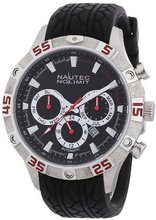 Nautec No Limit Automatic Dragster DG AT/RBSTBKBK-RD with Rubber Strap