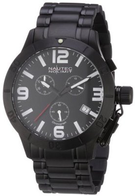 Nautec No Limit Canteen Diver Chrono CD QZ/IPIPIPBK