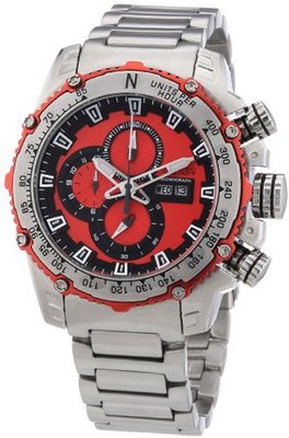 Nautec No Limit Quartz D2X DT QZ/STSTSTRD-RD with Metal Strap