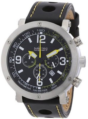 Nautec No Limit Quartz Shamal SM QZ2/LTSTBK-YL with Leather Strap