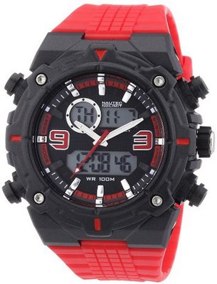 Nautec No Limit Quartz Sprint AD SP QZ-AD/PCRDPCBKBK-RD with Plastic Strap