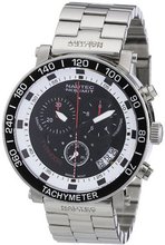 Nautec No Limit Quartz Typhoon TY QZ/STSTBKWH with Metal Strap