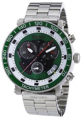 Nautec No Limit Quartz Typhoon TY QZ/STSTGRGR with Metal Strap