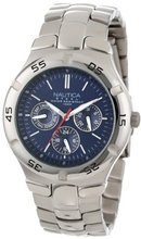 Nautica N10061 Stainless Steel Round Multi-Function