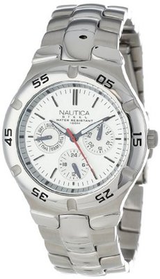 Nautica N10074 Metal Round Multifunction