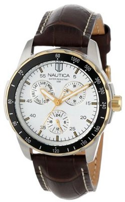 Nautica N11502G Windseeker Multifunction Silver Dial