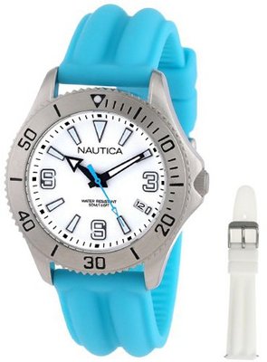 Nautica N11613M NAC 102 Box Set Classic Analog Enamel Bezel