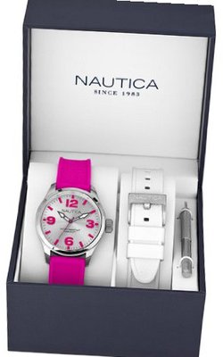 Nautica N11622M BFD 102 MID 40mm Box Sets Japanese Three Hand