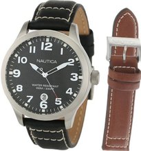 Nautica N12595G BFD 101 Date Box Set Classic Analog