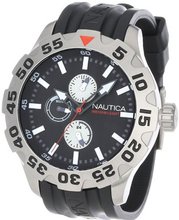 Nautica N15564G BFD 100 Multifunction Black Dial