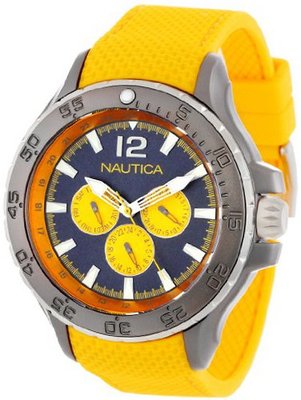 Nautica N18675G NST Aluminum Multi Classic Analog with Enamel Bezel