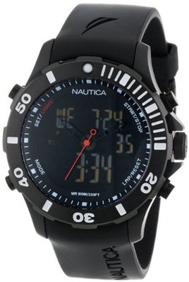 Nautica N19594G BFD ANA DIGI Classic Analog with Enamel Bezel