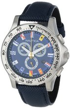 Nautica N19597G NST 600 Chrono Flag Classic Analog with Enamel Bezel
